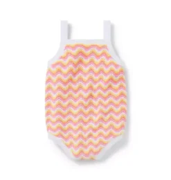 Serena Williams x Janie and Jack Crochet Court Baby Romper