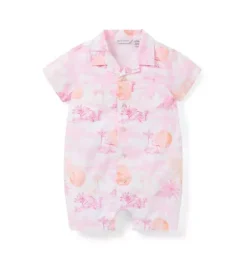 Serena Williams x Janie and Jack Toile Tour Baby Romper