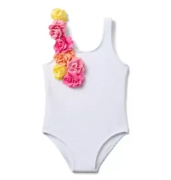 Serena Williams x Janie and Jack Rosette Recycled Swimsuit