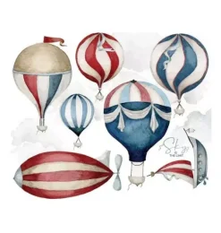 Sky is the Limit Balloon Wall Decal Set