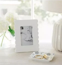 Slate Floral Trinket Tray