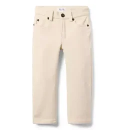 Slim Jean In Ecru Wash