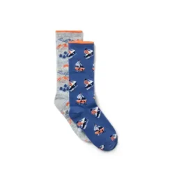 Snowmobile And Mountain Sock 2-Pack