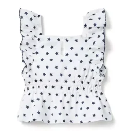 Star Peplum Top