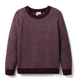 Textured Knit Sweater