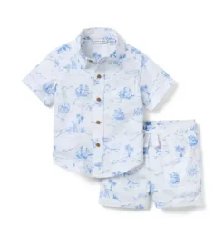 The Cabana Matching Baby Set