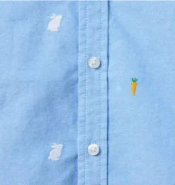 The Embroidered Bunny Oxford Shirt