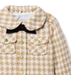 The Houndstooth Bow Jacket