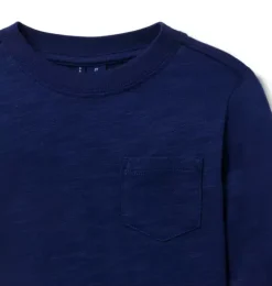 The Long Sleeve Slub Tee