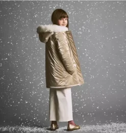The Metallic Puffer Coat