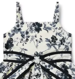 The Noir Floral Dress