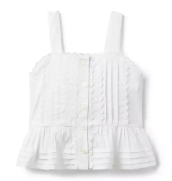 The Pintuck Peplum Top