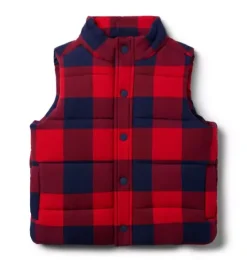 The Plaid Twill Vest