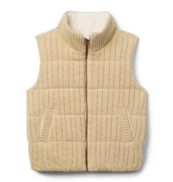 The Quilted Sweater Vest