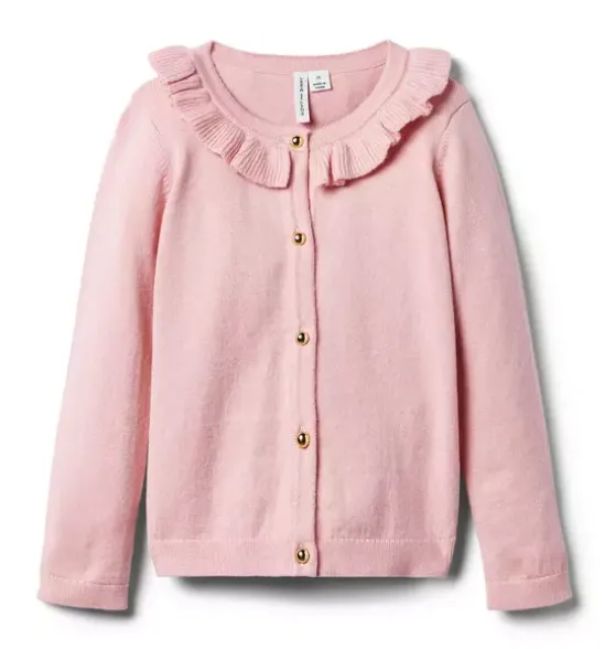 The Ruffle Collar Cardigan