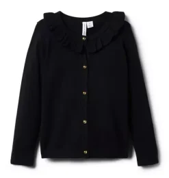 The Ruffle Collar Cardigan