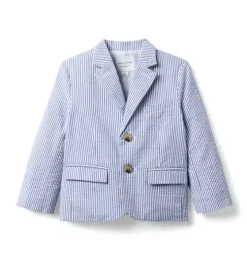 The Striped Seersucker Blazer
