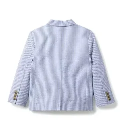 The Striped Seersucker Blazer