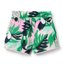 Toucan Ruffle Short