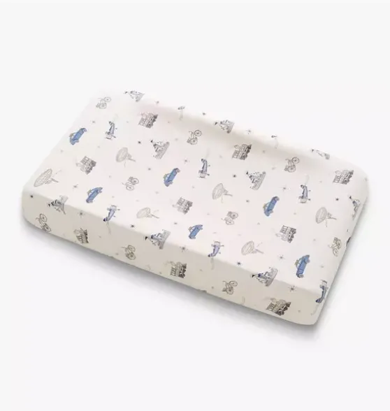 Transit Treasures Changing Pad Cover - Blue