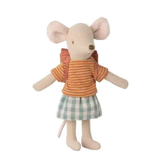Tricycle Mouse, Big Sister - Old Rose