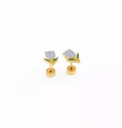 Tulip Stud Earrings