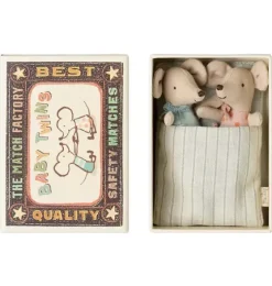 Twins, Baby mice in matchbox