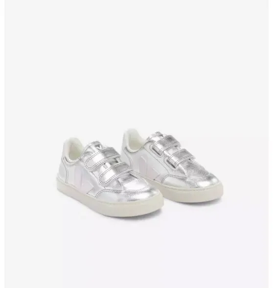 Veja Toddler Metallic V-12 Sneaker