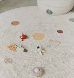 Washable Play Rug Solar System