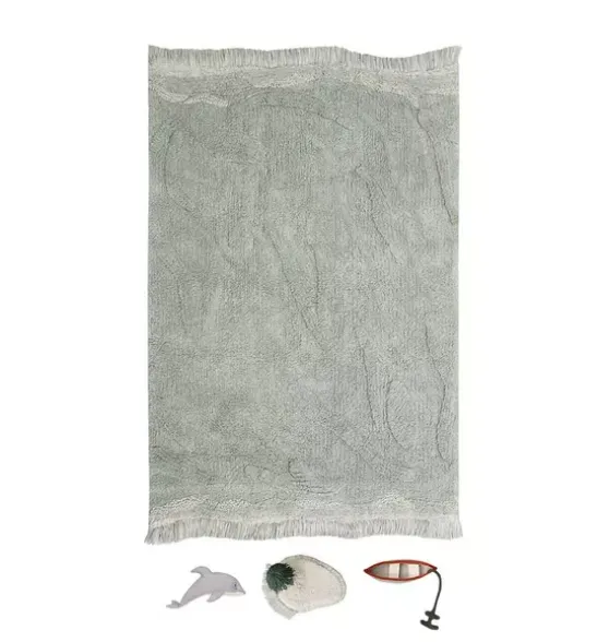 Washable Play Rug Waves