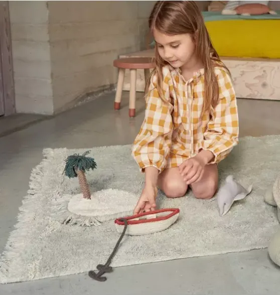 Washable Play Rug Waves