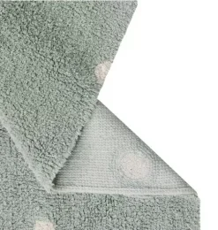 Washable Rug Mini Dot Blue Sage