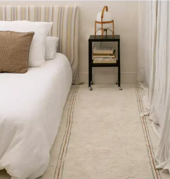 Washable Runner Rug Cuisine Natural