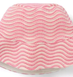 Wavy Striped Bucket Hat
