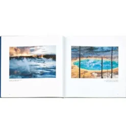Yellowstone: A Land of Wild and Wonder LEATHER EDITION